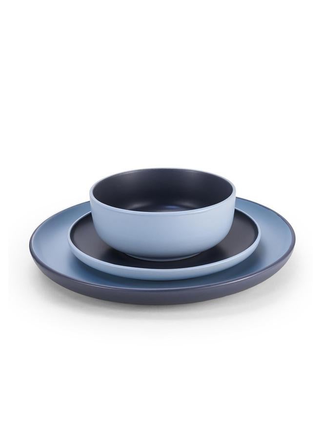 شالو طقم عشاء نورديك ضحل من 12 قطعة - Image 4